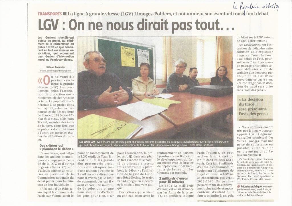 Revue de presse 2009-2018